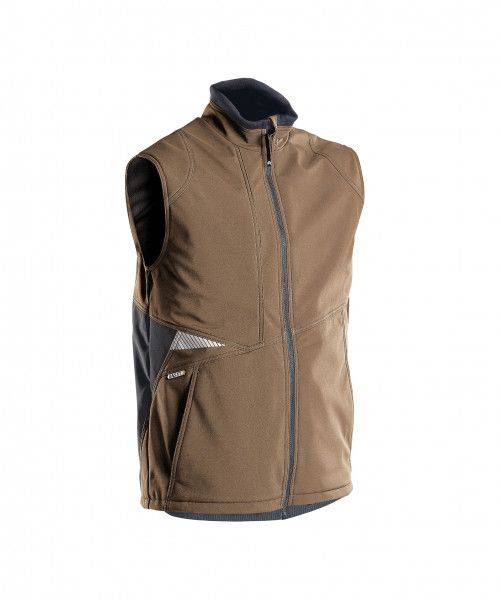 Zweifarbige Softshell-Weste FUSION, 280 g/m²