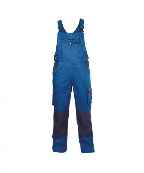 Zweifarbige Latzhose mit Kniepolstertaschen VERSAILLES, 245 g/m², PLUS