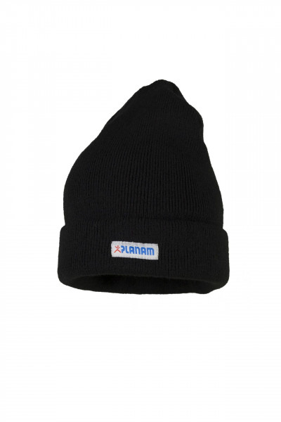 Strickmütze mit Umschlag