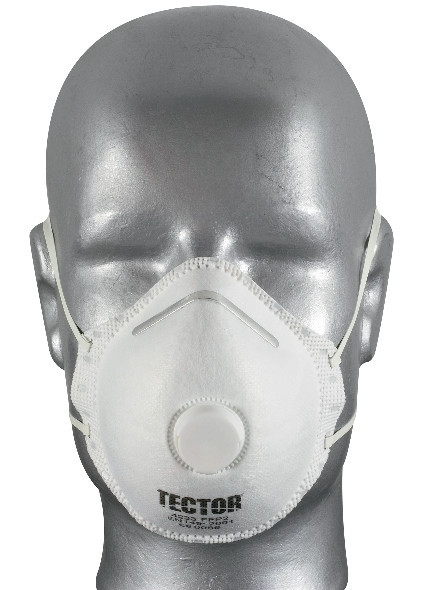 Feinstaubmaske TECTOR® P2, mit Ausatmungsventil