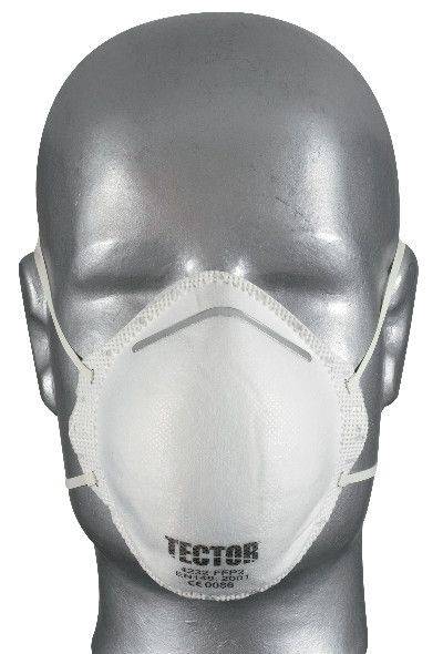 Feinstaubmaske TECTOR® P2, ohne Ausatmungsventil