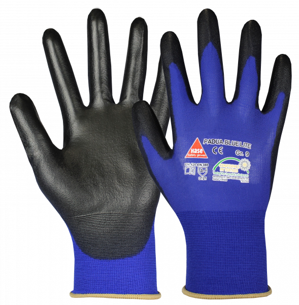 Montagehandschuh PADUA BLUE LITE OekoTex®