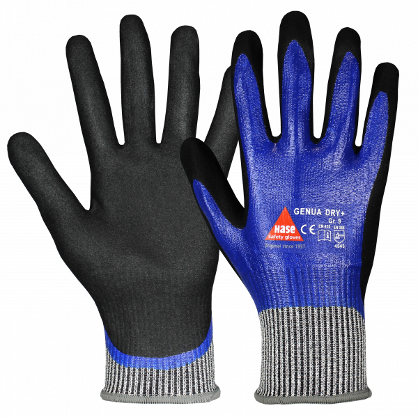 Schnittfester Montagehandschuh GENUA DRY +