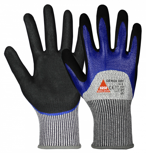 Schnittfester Montagehandschuh GENUA DRY