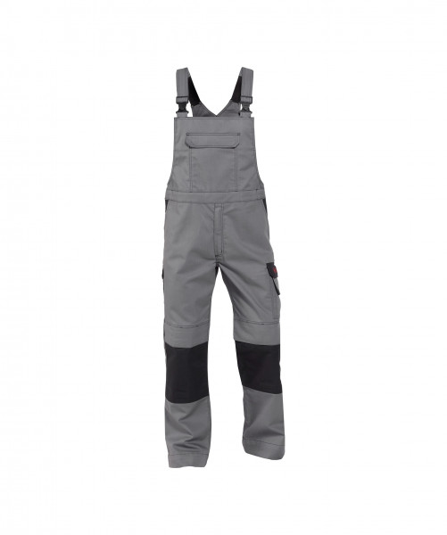 Zweifarbige Multinorm Latzhose mit Kniepolstertaschen WILSON, 290 g/m², PLUS