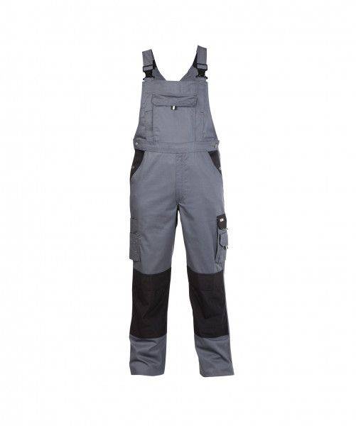 Zweifarbige Latzhose mit Kniepolstertaschen VERSAILLES, 245 g/m², STANDARD