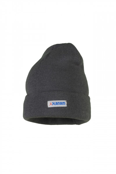 Strickmütze mit Umschlag